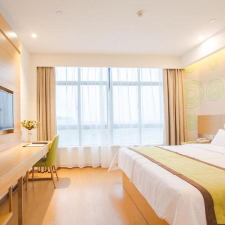 Greentree Inn Wuxi Huishan District Yangshan Town Jiayang Life Plaza Business Hotel Цзясін Екстер'єр фото