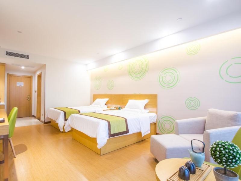 Greentree Inn Wuxi Huishan District Yangshan Town Jiayang Life Plaza Business Hotel Цзясін Екстер'єр фото