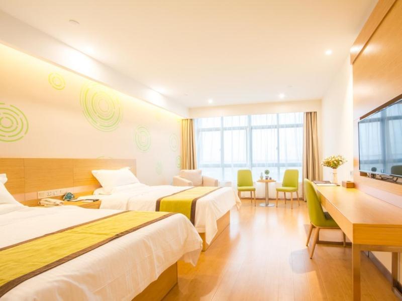 Greentree Inn Wuxi Huishan District Yangshan Town Jiayang Life Plaza Business Hotel Цзясін Екстер'єр фото
