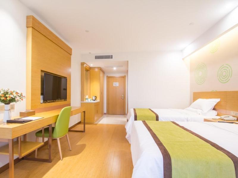 Greentree Inn Wuxi Huishan District Yangshan Town Jiayang Life Plaza Business Hotel Цзясін Екстер'єр фото