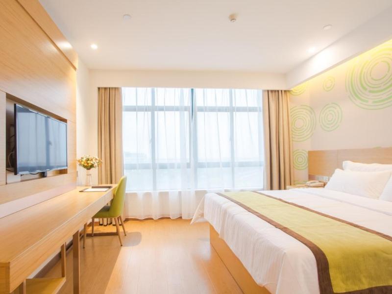 Greentree Inn Wuxi Huishan District Yangshan Town Jiayang Life Plaza Business Hotel Цзясін Екстер'єр фото